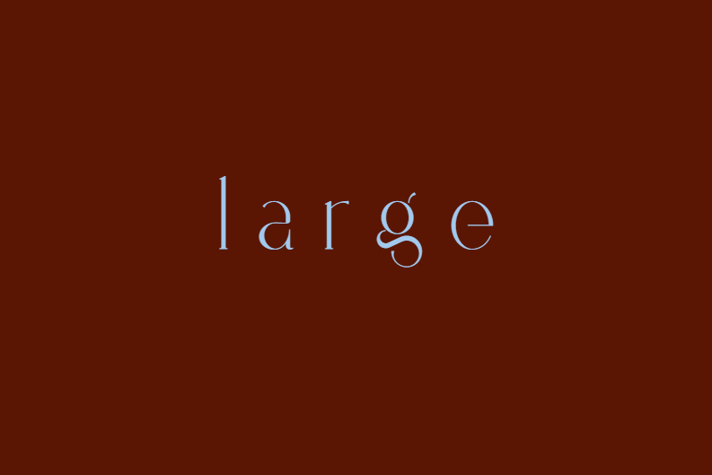 Large