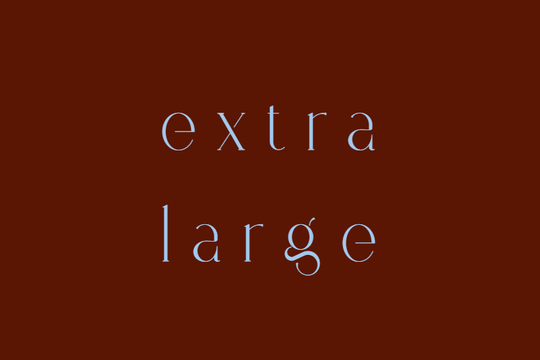 Extra Large