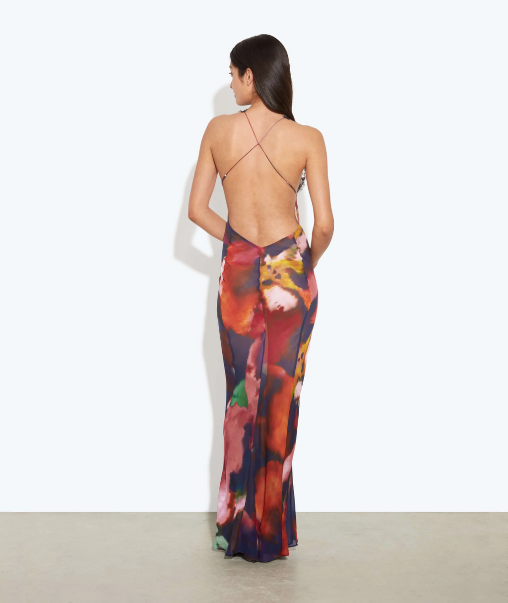 Paola Floral Slip