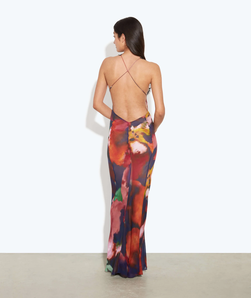 Paola Floral Slip