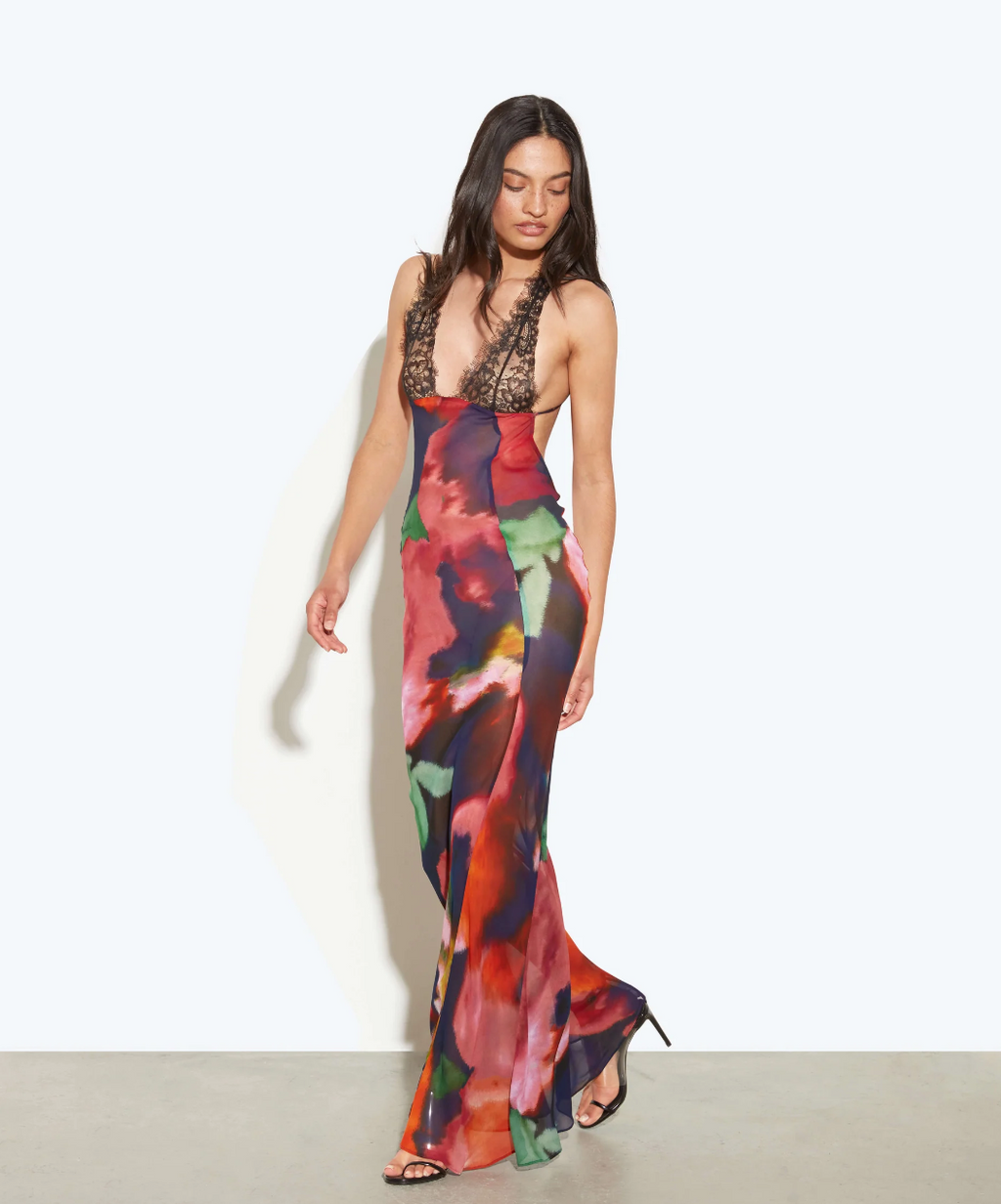 Paola Floral Slip