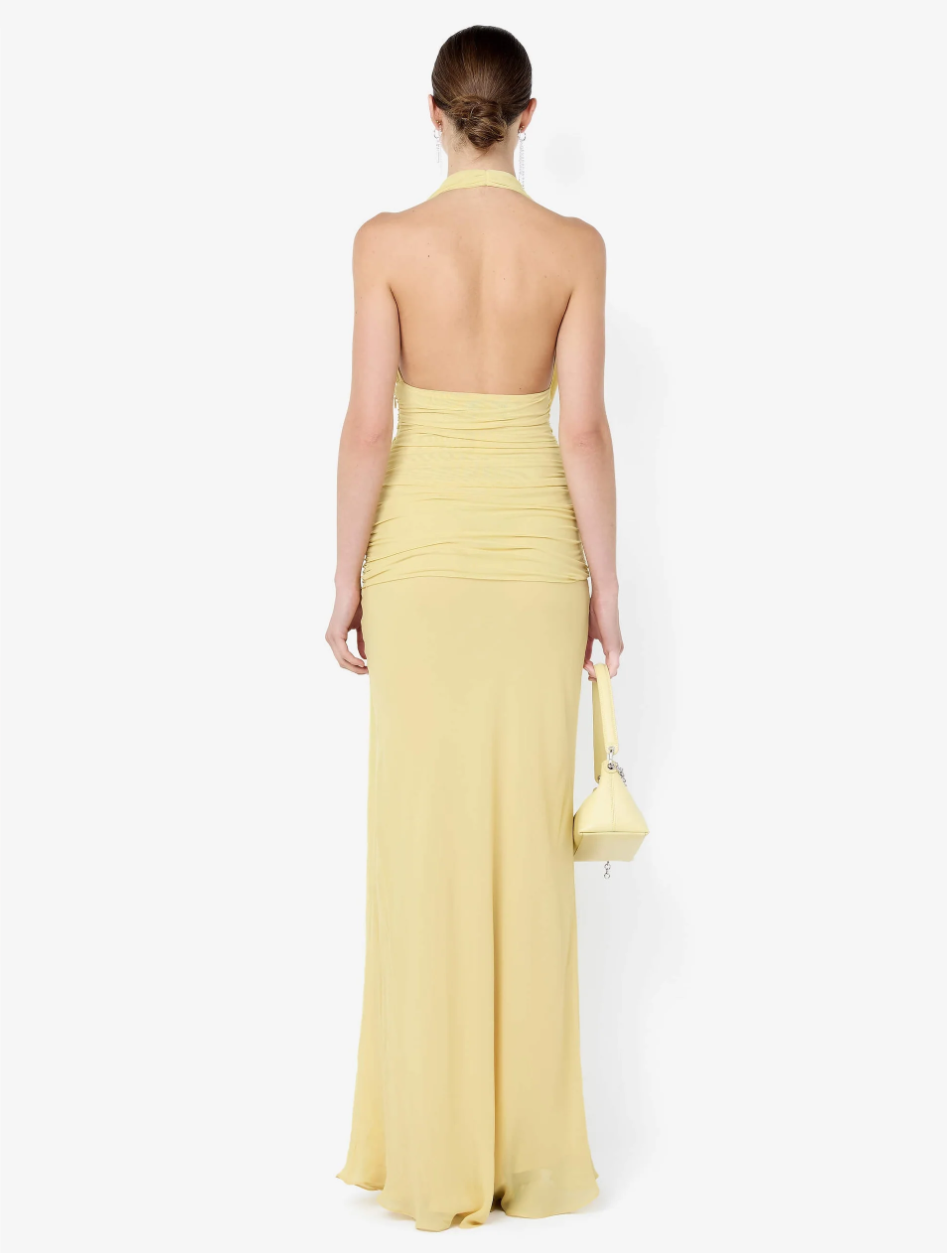 Cassis Drape Maxi